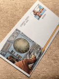 Aerogramme Espagne avion radar illustration CORREO AEREO Air Mail philatélie