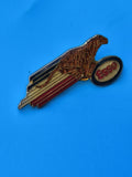 Pin's vintage Esso tigre émaillé collection automobilia ancien publicité