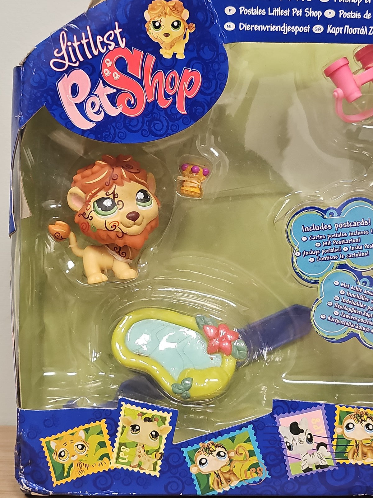 Figurines Littlest Petshop exclusives Postcard Pets 3-Pack animaux miniatures jo