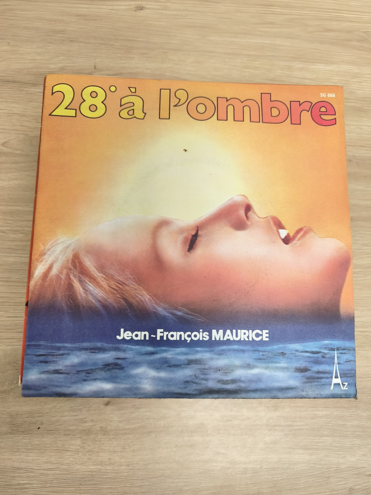 Vinyle 45 tours Jean-François Maurice 28 à l?ombre pochette couleur SG 666