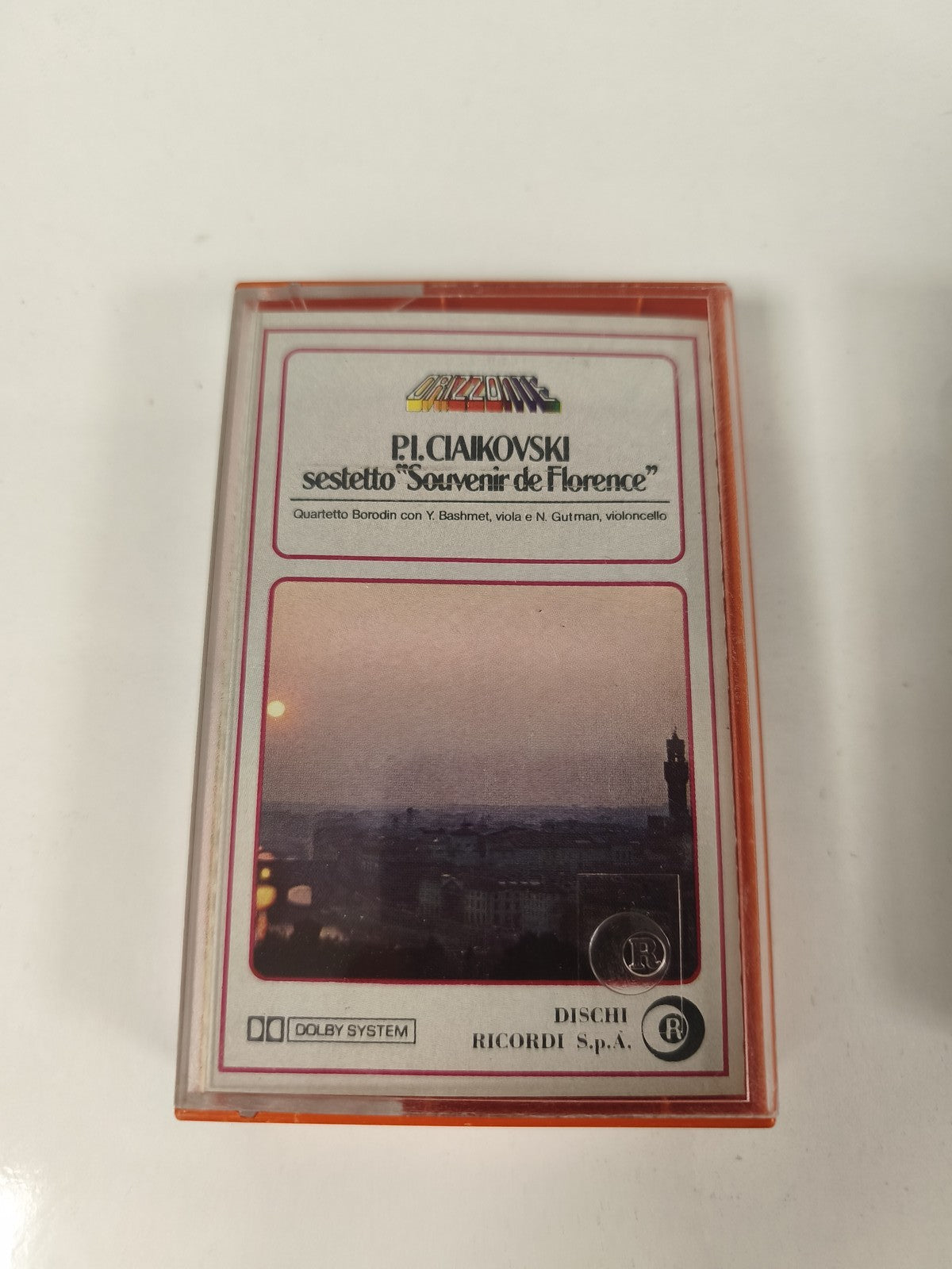 Vintage cassette audio musique K7 Tchaïkovski ancien collector classique rétro