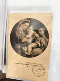 Carte postale ancienne La Madonna della Seggiola Raffaello Firenze Galleria Pitt