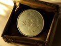 Jeton de casino vintage métal MÜNZPRÜFER, pièce ronde gravée ancienne