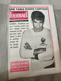 Ancien journal France Football 1968 n°946 vintage sport une table ronde capitale