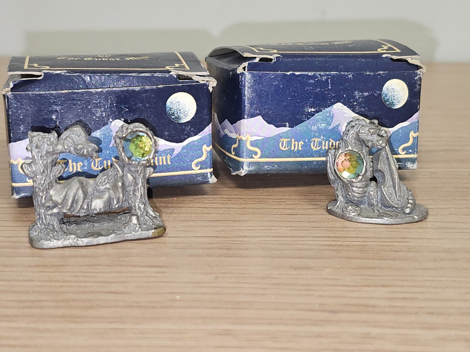 Figurines Myth & Magic Tudor Mint The Lookout CC15 lot de 2 statuettes fantasy