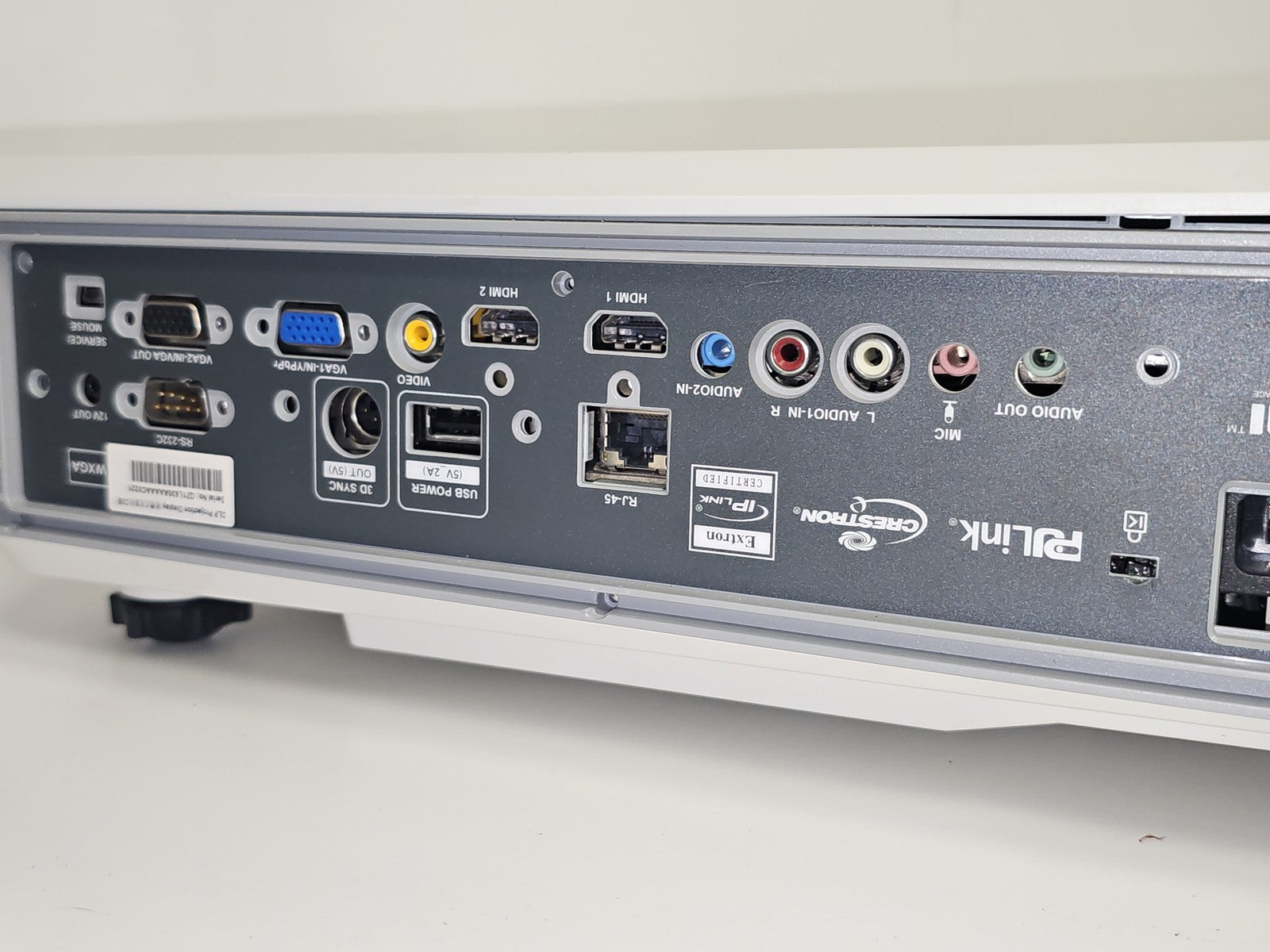 Projecteur vidéo Optima HS pour pièces détachées ou réparation, vendu en l'état