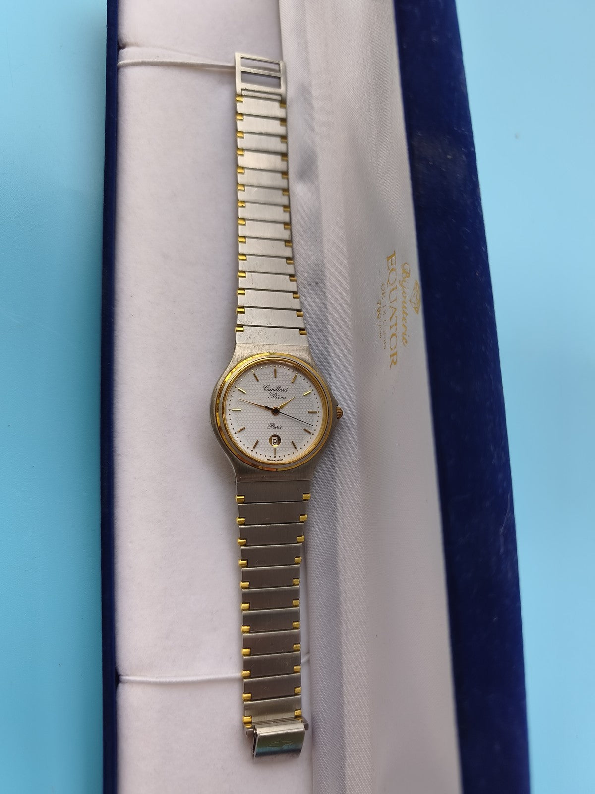 Montre femme ancienne Cupillard Rieme Paris vintage rétro collection horlogerie