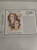 Feuillet CEF Hommage aux femmes Louise Michel 1830-1905 philatélie timbre