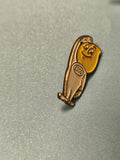 Vintage pin's Esso mascotte goutte jaune publicitaire collection