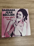 Vinyle 45T Barbara Jean English If This Ain't Love RCA pochette rose (Ref 5)