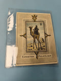 Ancien timbre exposition philatélique 1964 dromadaire collection vintage