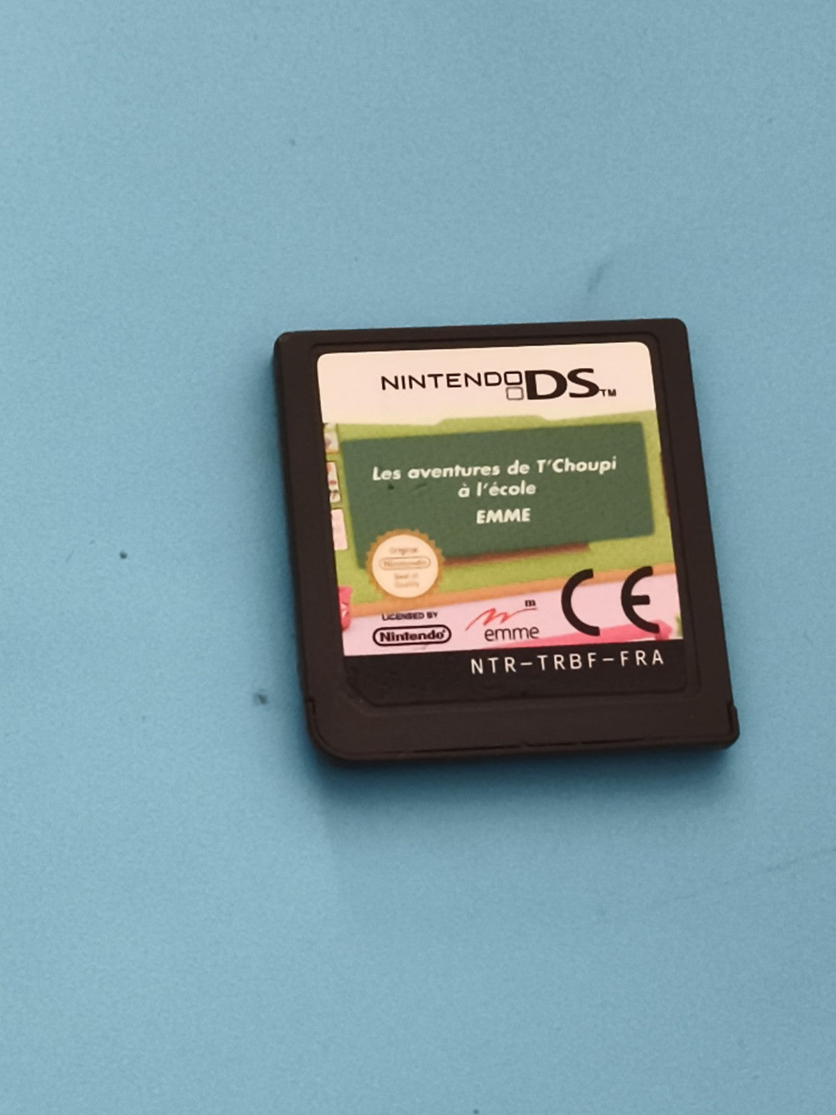 Jeu Nintendo DS Les aventures de T'choupi à l'école EMME cartouche
