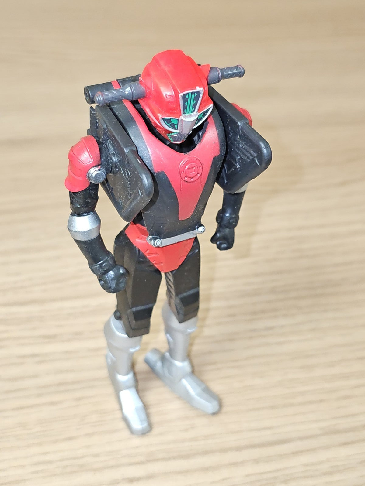 Figurine Power Rangers Beast Morphers Rouge ? Jouet articulé d?occasion Hasbro