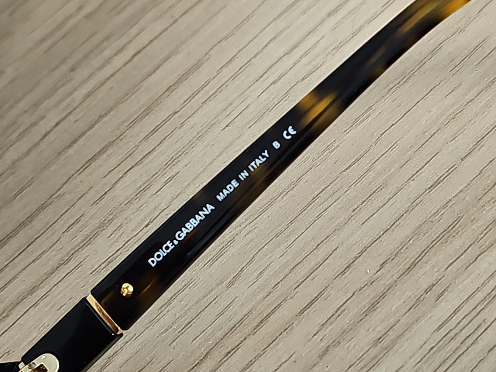 Lunettes de soleil rétro Dolce & Gabbana DG4141 502/13 avec étui noir collector
