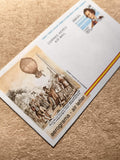 Aerogramme Espagne ballon illustré courrier aérien philatélie (Ref 13)