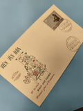 Ancienne enveloppe FDC Viêt Nam 1967 Institut Culturel timbre et cachet
