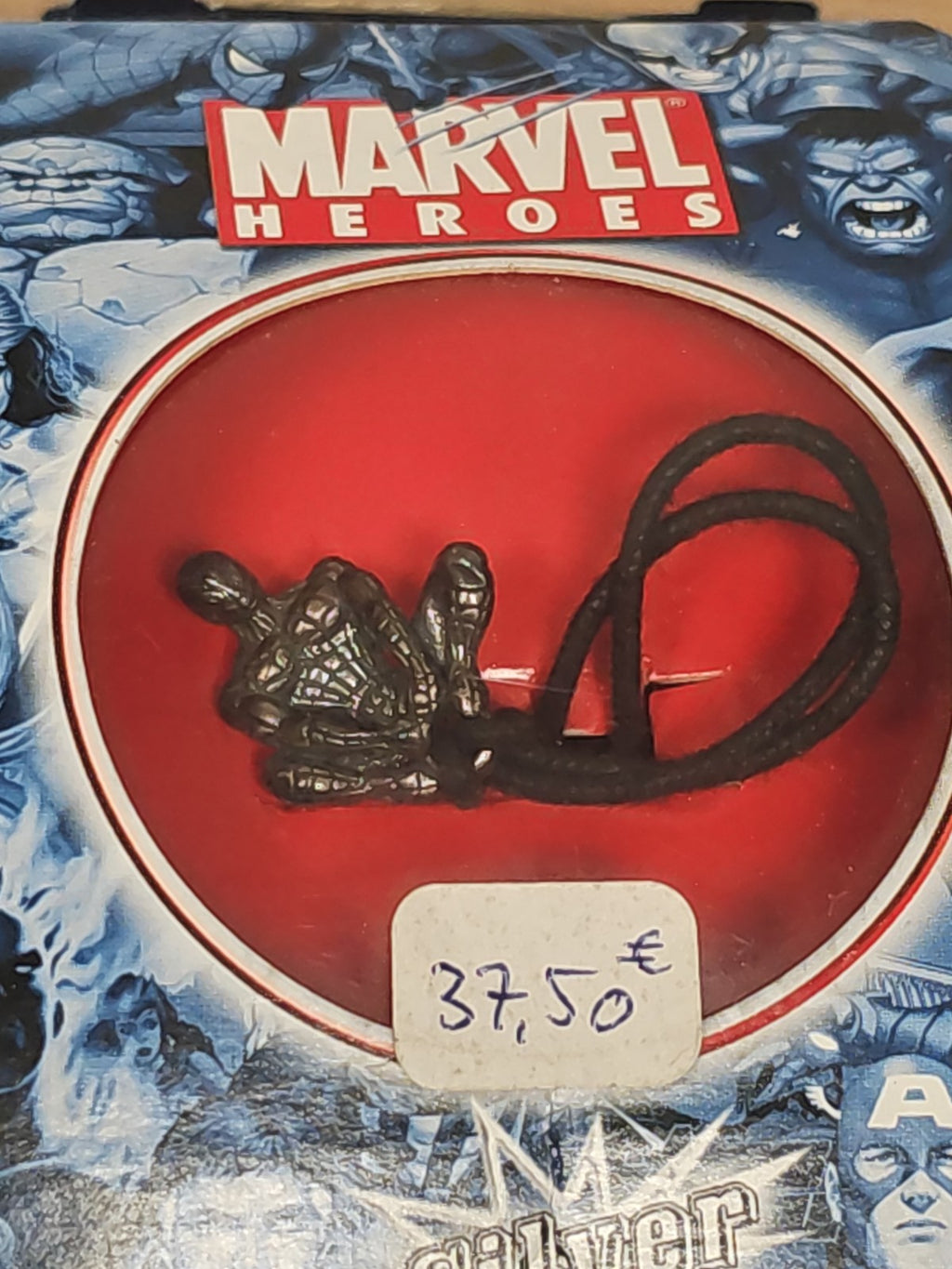 Porte-clés puzzle Marvel Heroes 2007 en métal, accessoire original super-héros