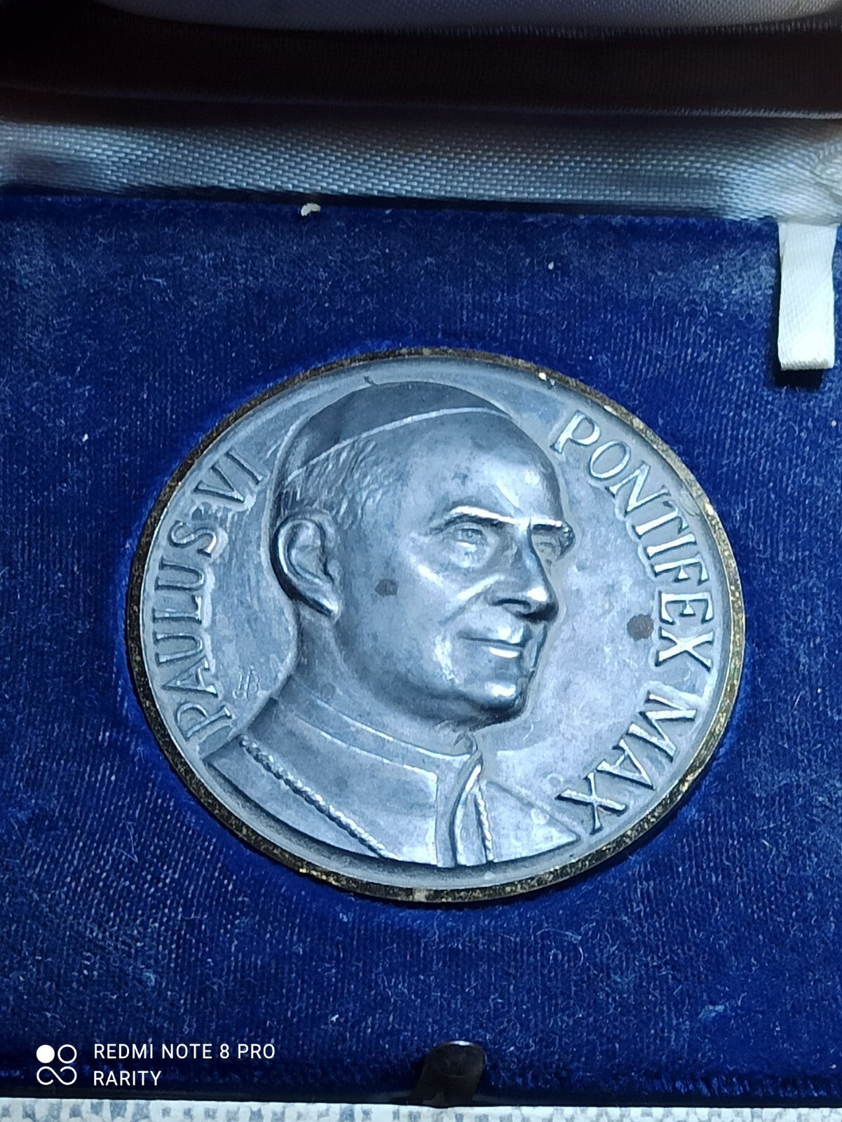 Médaille Vatican Paulus VI 1975 en coffret – Pontifex Max – Rare ancien
