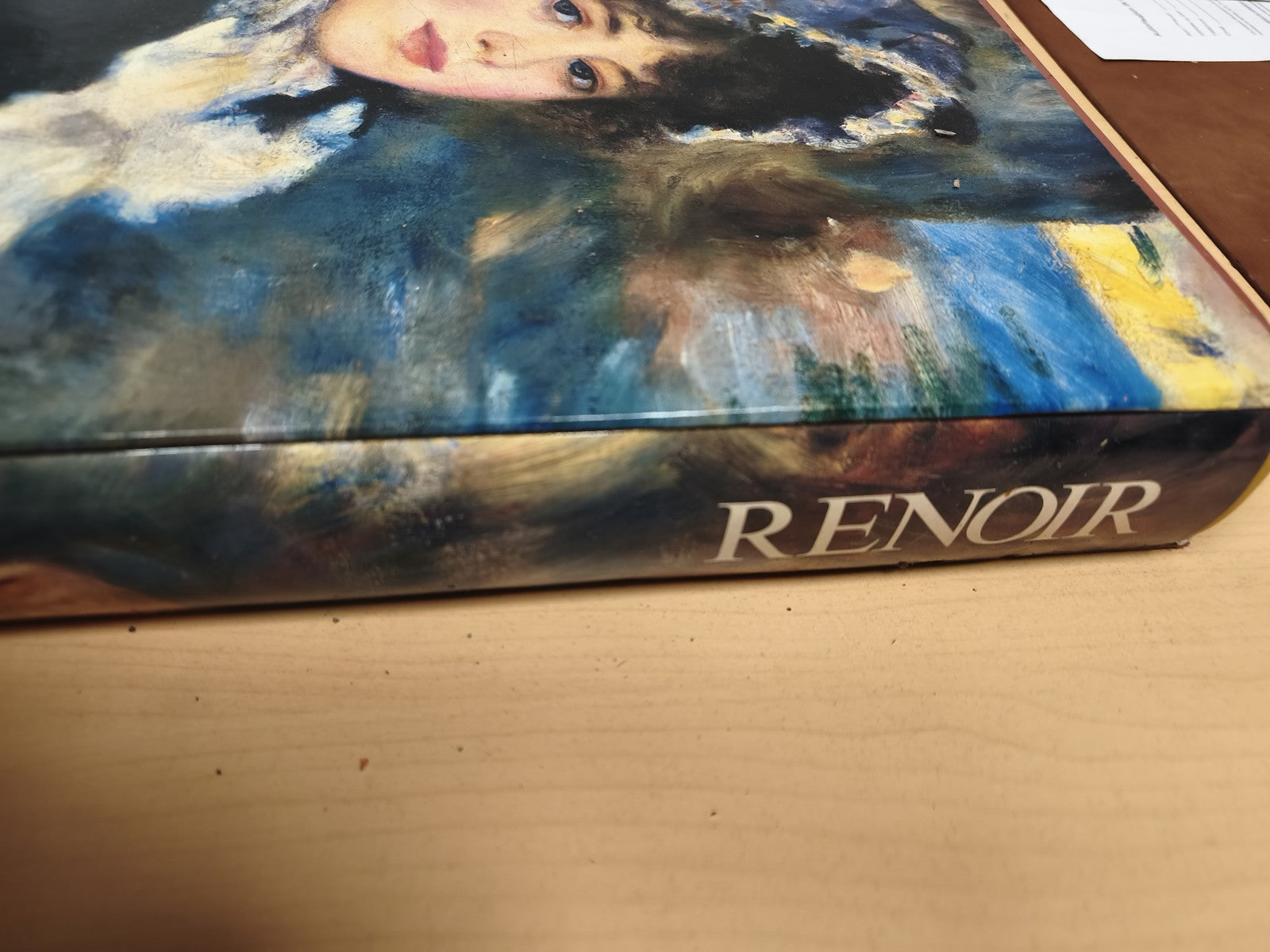 Livre ancien RENOIR Peintre ?uvre Éd. Belfond 1989 Art vintage collection