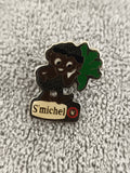 Pin's vintage S'michel personnage biscuiterie émaillé publicitaire (Ref 3)