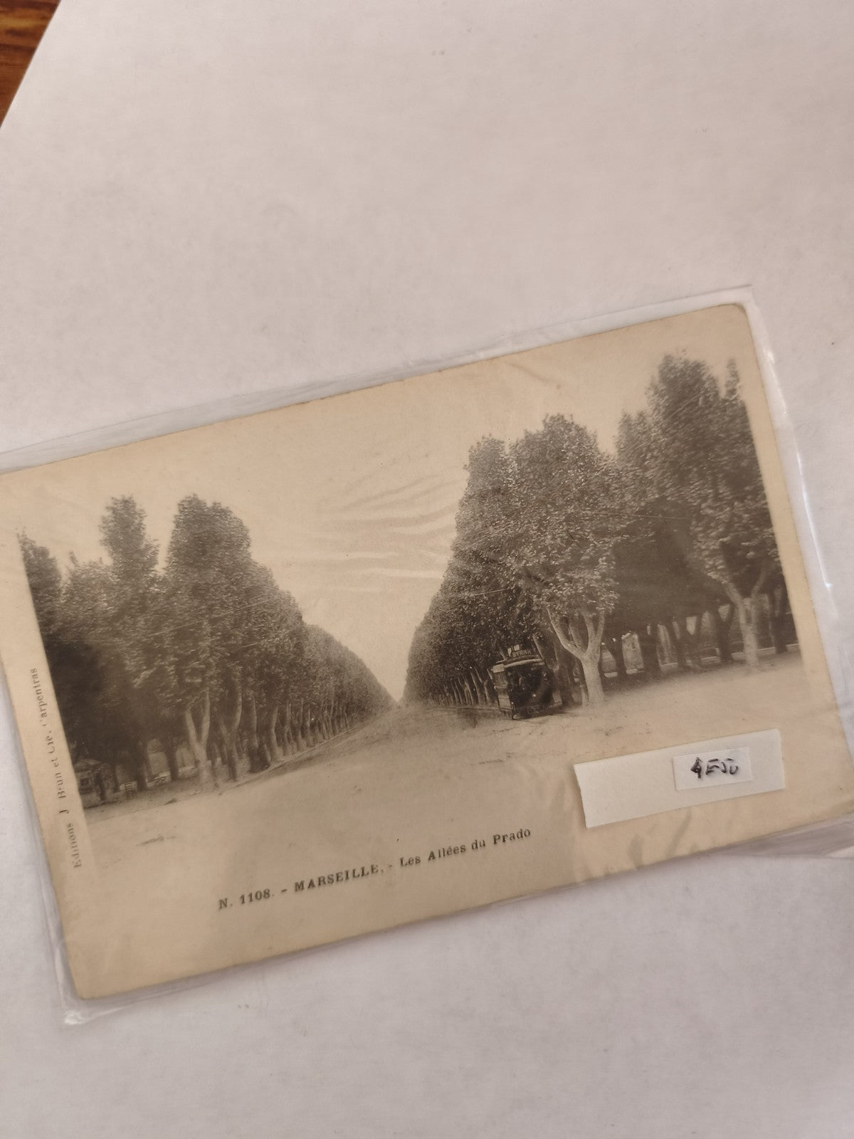 Carte postale ancienne vintage Marseille rare, rétro collection France souvenir