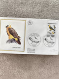 Lettre FDC Premier Jour 1984 Gypaète Barbu Les Rapaces Paris Ancien philatélie