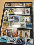 Lot timbres S. Tomé e Príncipe animaux, sports, personnages, thématiques variées