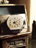 Montre mécanique vintage Kingston Swiss octogonale hors service 17 jewels