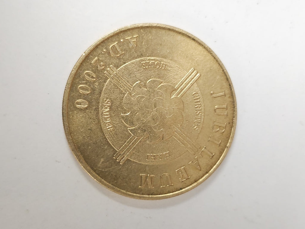 Pièce commémorative de Lourdes souvenir religieux France authenticité garantie