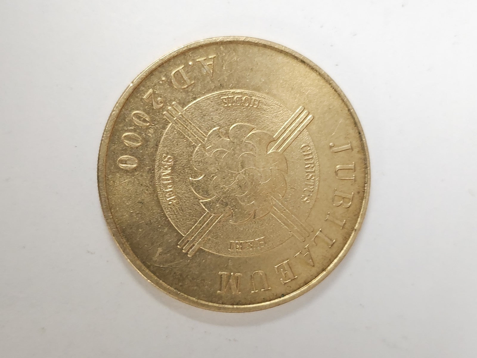 Pièce commémorative de Lourdes souvenir religieux France authenticité garantie