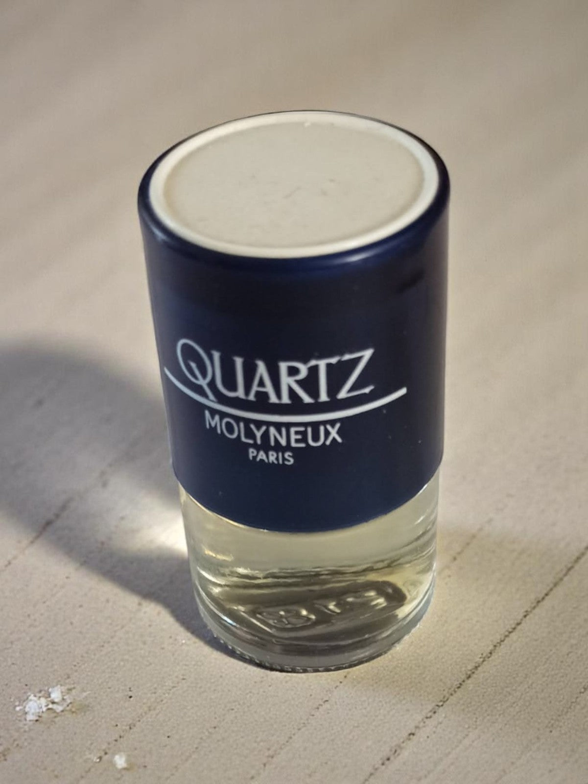Miniature parfum Quartz Molyneux Paris vintage ancien flacon rare collectible