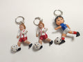 Lot de porte-clés anciens football rétro collection supporteur vintage