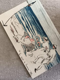 Carte postale illustrée CPA "La sieste de l'ennemi" dessin 1911 bord de mer