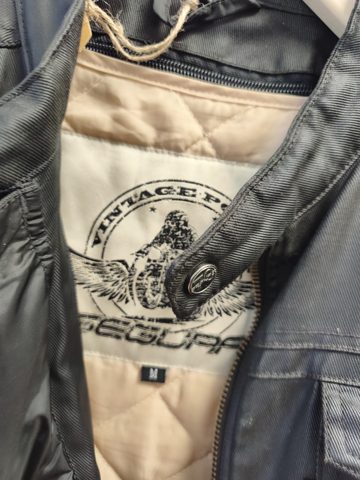 Blouson vintage homme Segura M, veste ancienne rétro collectionneur occasion
