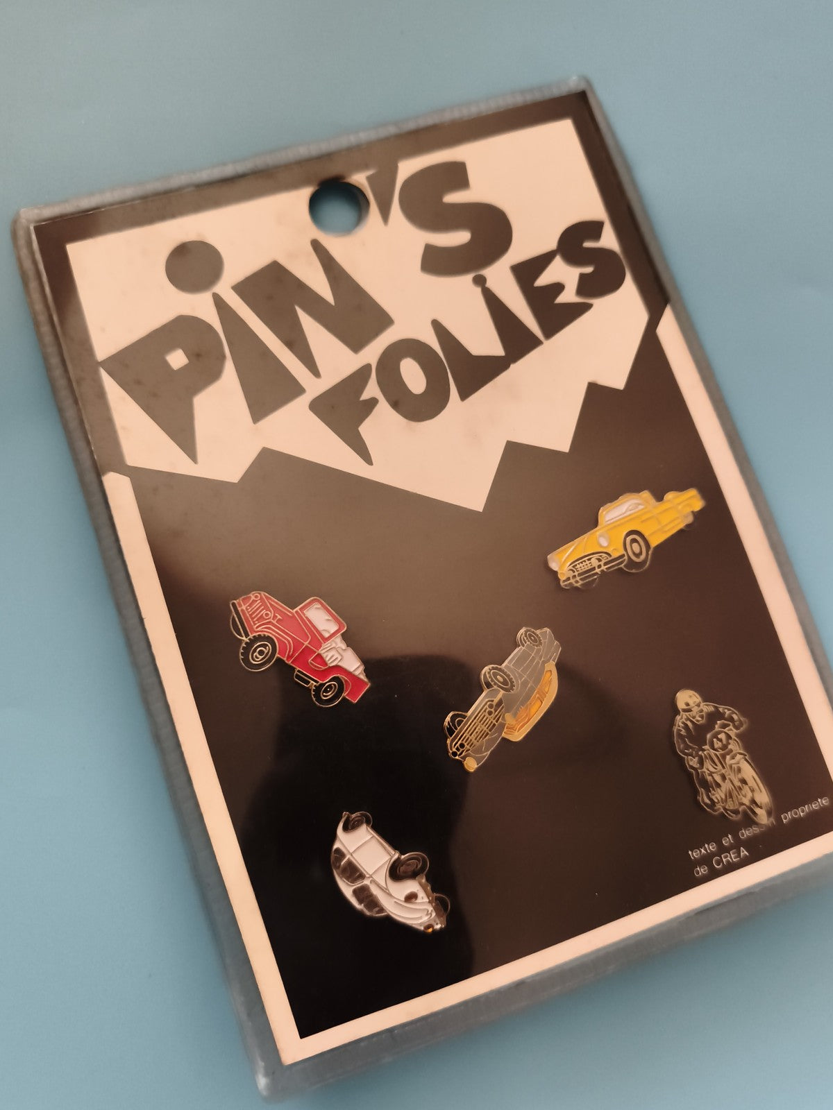 Lot pin's Pin's Folies véhicules autos moto émaillés thème transport