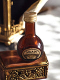 Mignonette alcool Solado Averna vintage, bouteille ambrée, Gran Mandarino Sicili