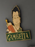 Pin's ancien rétro Gambetta collection vintage badge broche France rare