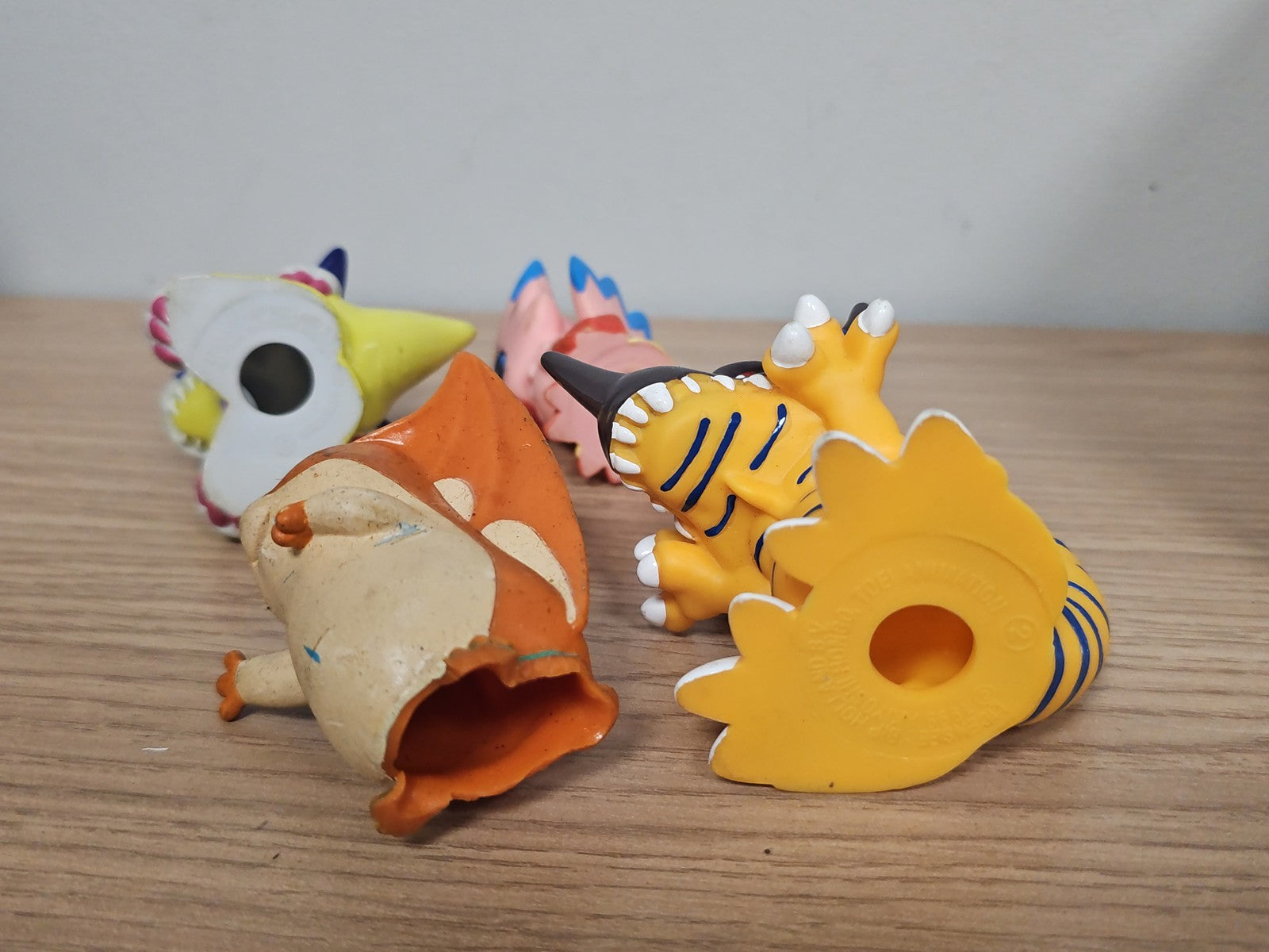 Lot de figurines Digimon vintage ancien collection rétro jouets années 90