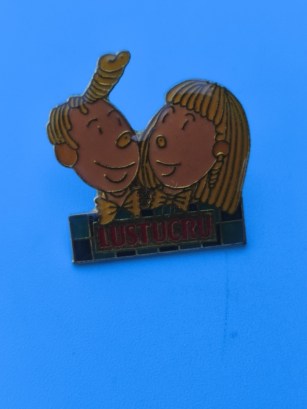 Vintage pin's Lustucru personnages émaillés ? Collection publicitaire rare