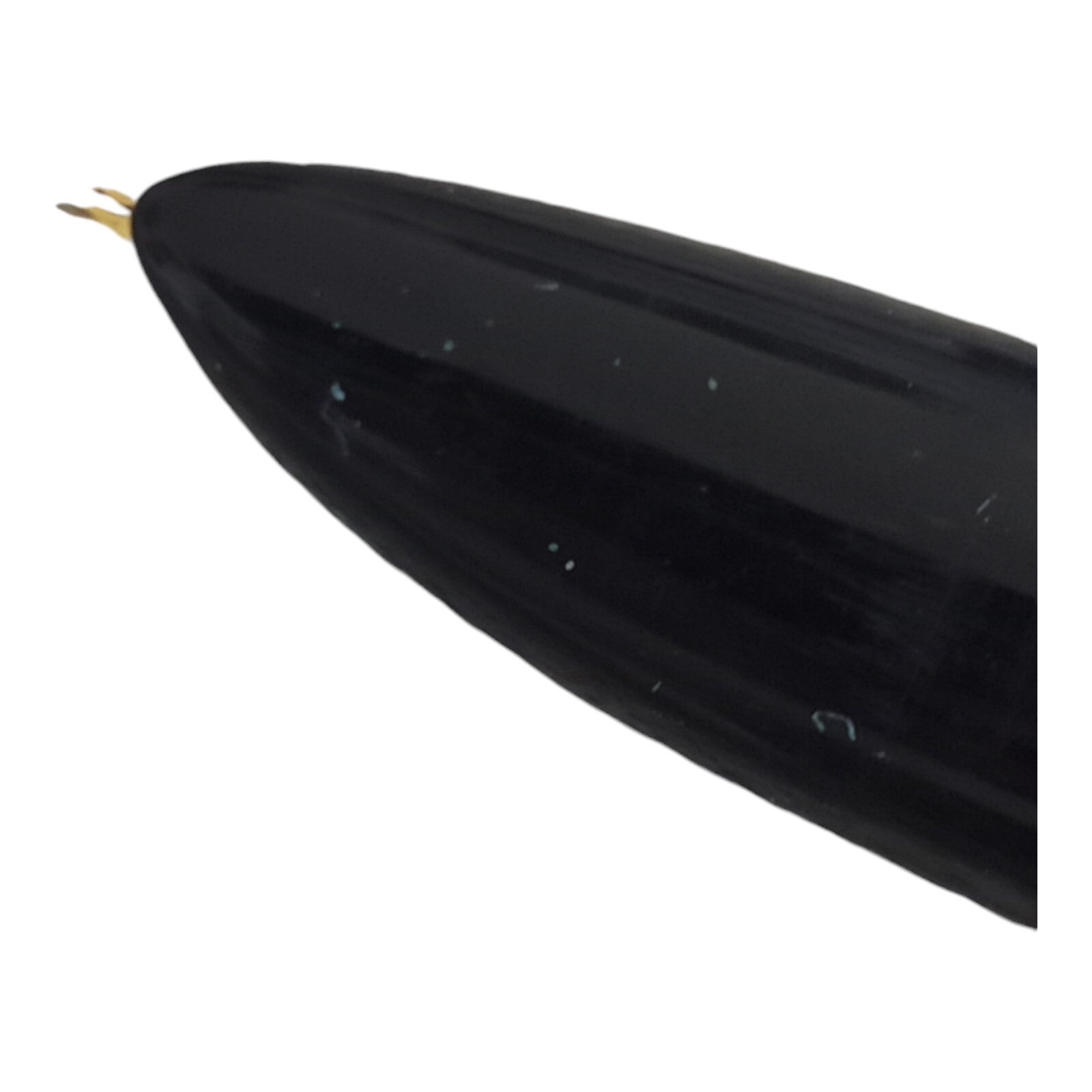 Stylo plume Everflow vintage capuchon métal finition noire