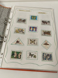 Gros classeur timbres papillons thématique Europe, multicolores, d'occasion