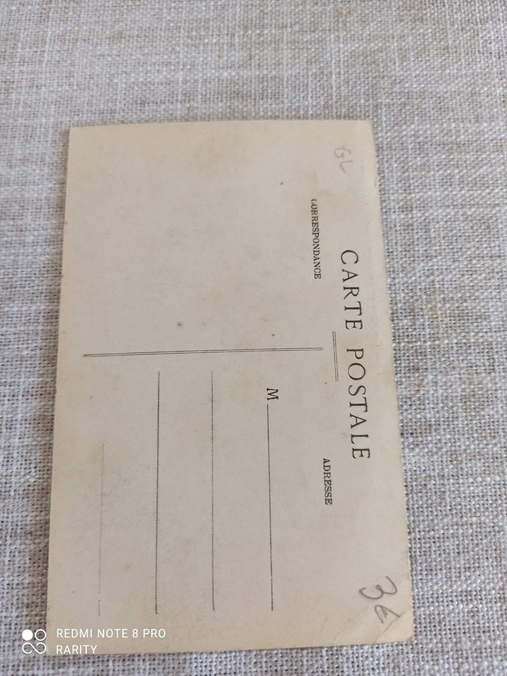 Carte postale ancienne 1905 Navire Le Rhône Compagnie Navigation Mixte maritime