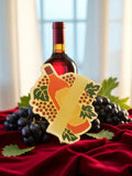 Pin's publicitaire vintage bouteille de vin raisin édition limitée