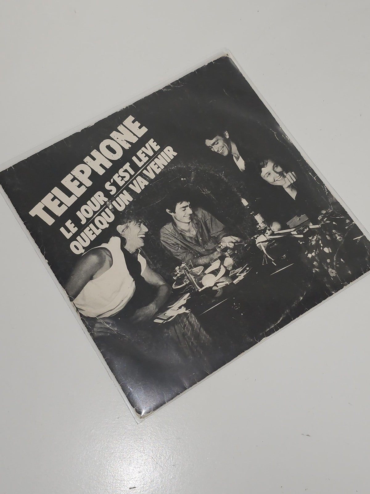 Vinyle 45 tours ancien TELEPHONE rétro, disque vintage collection occasion