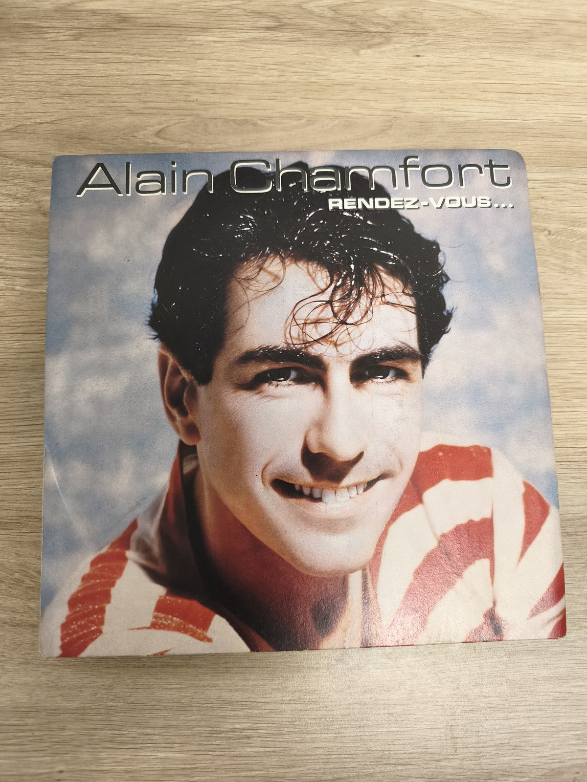 Vinyle 45 tours Alain Chamfort Rendez-Vous pochette couleur d'occasion