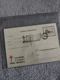 Carte postale philatélie Pologne 1965 lutte tuberculose timbre cachet