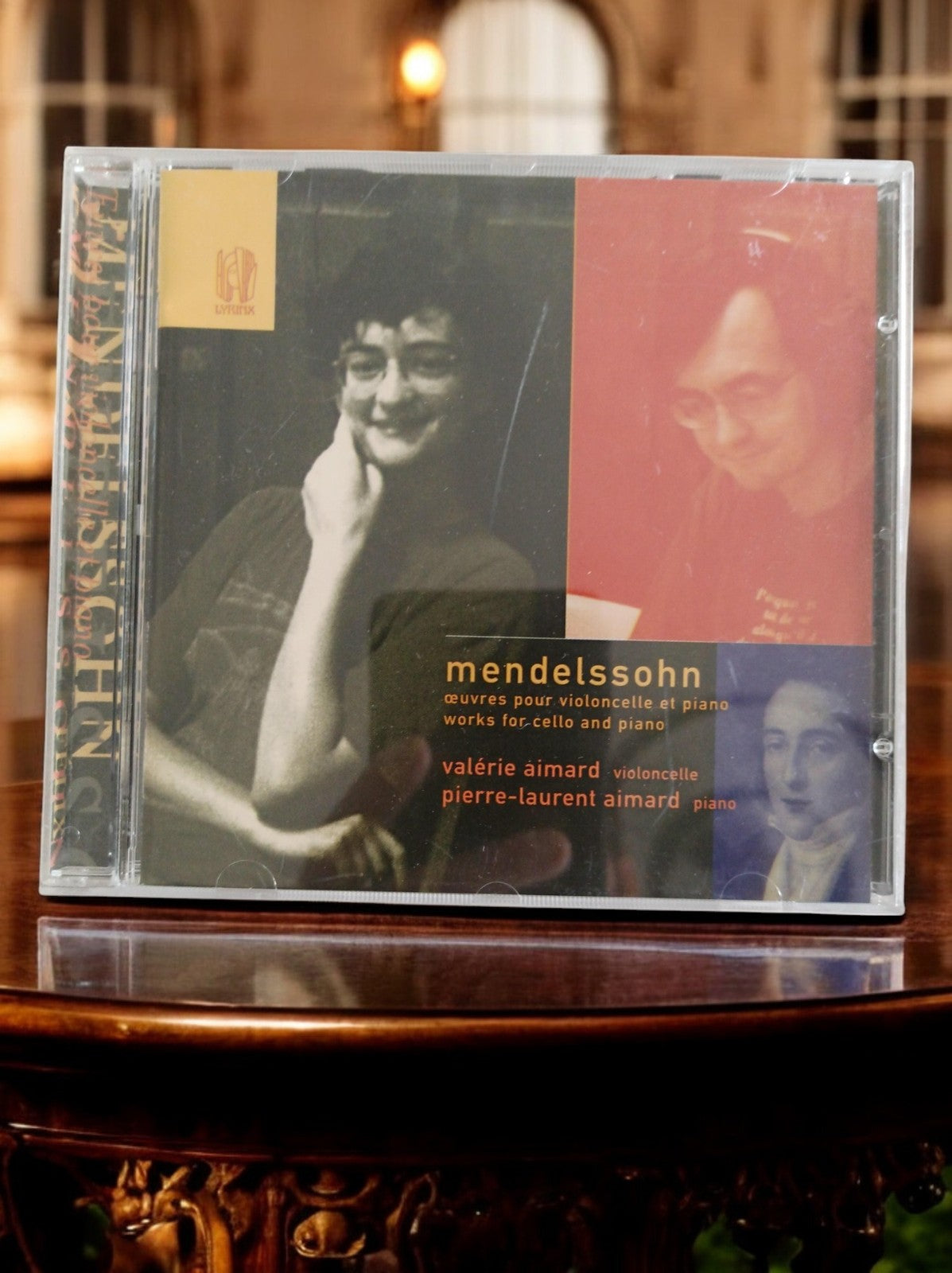 CD Mendelssohn Violoncelle Piano Valérie Aimard Pierre-Laurent Aimard