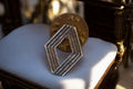 Pin's Renault vintage années 80 logo losange rétro automobile