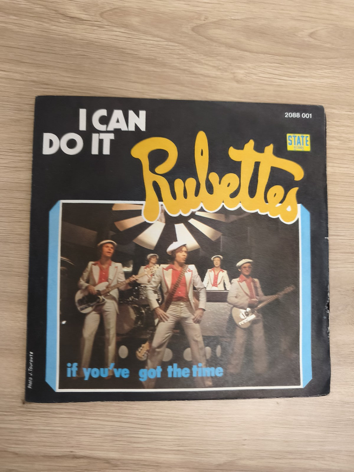 Vinyle 45 tours Rubettes I Can Do It / If You've Got The Time pochette photo cou