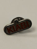 Pin's rétro ancien Kiabi ? badge vintage collection années 90 mode publicitaire
